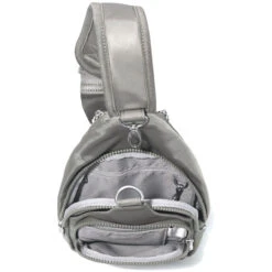 Baggallini Central Park Sling - Steel Grey Twill -Shoe Promotion Store 0 00014.1705007366