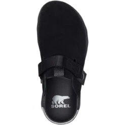 Sorel Women's VIIBE Clog - Black / Sea Salt -Shoe Promotion Store 0 83074.1688658266