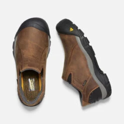 KEEN Men's Brixen Waterproof Low - Slate Black / Madder Brown -Shoe Promotion Store 1002269 PLD PDP 96988.1643388483