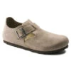 Birkenstock Men's London Suede Leather - Taupe (Regular Width)