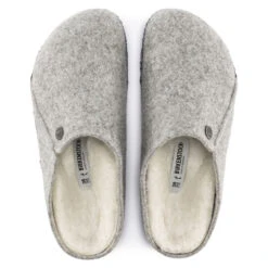 Birkenstock Zermatt Shearling - Light Gray (Narrow Width) -Shoe Promotion Store 1015086 top 96685.1636035801