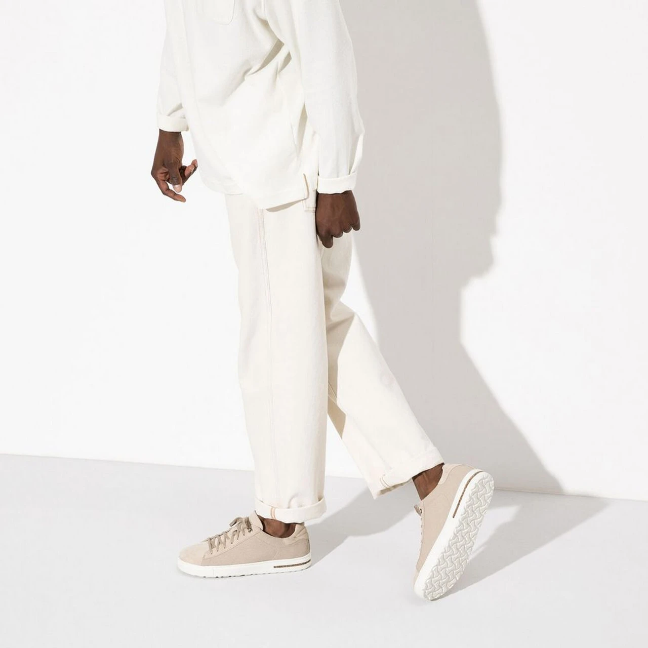 Birkenstock Women's Bend Low Canvas / Suede - Sandcastle (Narrow Width) 7 Birkenstock Women's Bend Low Canvas / Suede - Sandcastle (Narrow Width) - Image 7