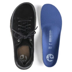 Birkenstock Women's Honnef Low Suede Leather - Black (Regular Width) -Shoe Promotion Store 1019328 detail 3 51396.1656708642