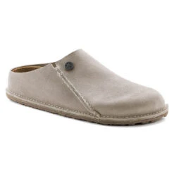Birkenstock Zermatt Suede Leather - Stone Coin (Narrow Width)