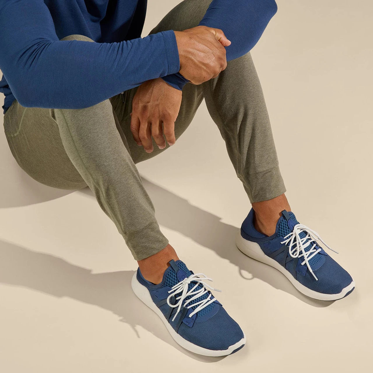 Olukai Men's Holo - Vintage Indigo / White - Image 6