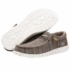 Hey Dude Men's Wally Sox - Brown -Shoe Promotion Store 110351500 WALLY SOX BROWN 03 10820.1654632404