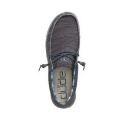 Hey Dude Men's Wally Sox - Charcoal -Shoe Promotion Store 110354000 WALLY SOX CHARCOAL 06 2048x2048 86751.1651094251