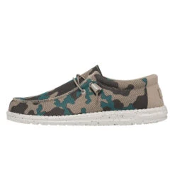Hey Dude Men's Wally Sox - Safari Camo