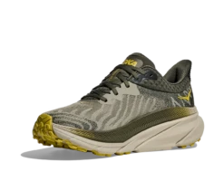HOKA ONE ONE Men's Challenger 7 - Olive Haze / Forest Cover (Medium Width) -Shoe Promotion Store 1134497 OZF 3 60883.1710177216