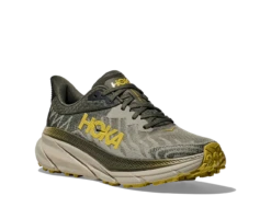 HOKA ONE ONE Men's Challenger 7 - Olive Haze / Forest Cover (Medium Width) -Shoe Promotion Store 1134497 OZF 6 50944.1710177189