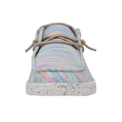 Hey Dude Women's Wendy Sox - Aurora White -Shoe Promotion Store 121920214 WENDY SOX AURORA WHITE LEFT 4 97622.1662042711