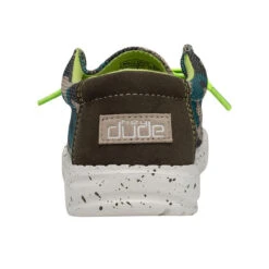 Hey Dude Youth Wally Sox - Taupe Camo -Shoe Promotion Store 130137034 WALLY YOUTH SOX TAPUE CAMO LEFT 5 15495.1654718460