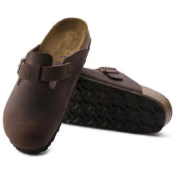 Birkenstock Boston Soft Footbed - Habana (Narrow Width) -Shoe Promotion Store 159711 sole 41078.1673286236