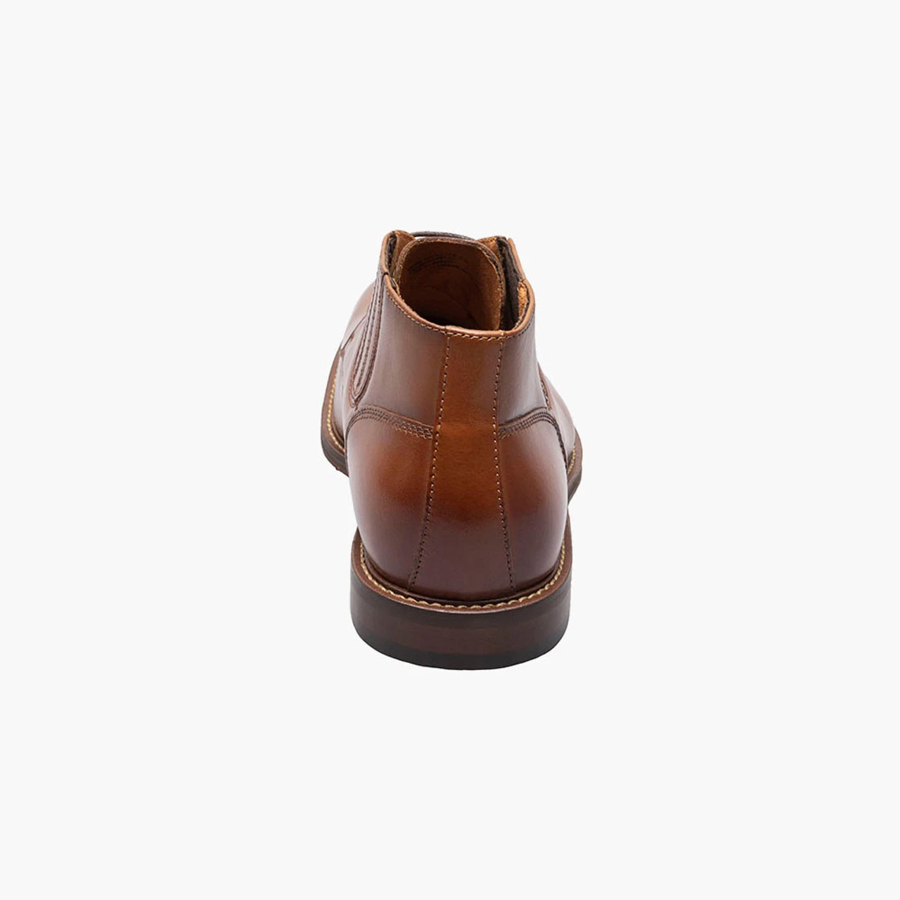 Stacy Adams Men's Maxwell Plain Toe Lace Chukka Boot - Cognac 5 Stacy Adams Men's Maxwell Plain Toe Lace Chukka Boot - Cognac - Image 5