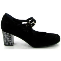 Dorking By Fluchos Women's Rodin Strap Heel - Black