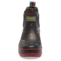 Pendleton Women's Geo Mix Short Rain Boot - Black -Shoe Promotion Store 1 18577.1643141869