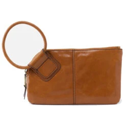 Hobo Sable Wristlet -Truffle