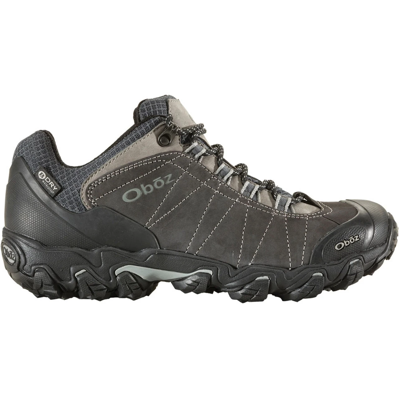 Oboz Footwear Men's Bridger Low Waterproof - Dark Shadow 2 Oboz Footwear Men's Bridger Low Waterproof - Dark Shadow - Image 2