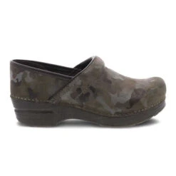 Dansko Women's Professional Clog - Camo Suede