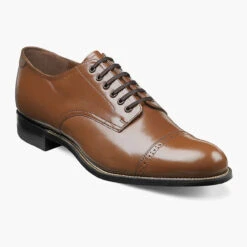 Stacy Adams Men's Madison Cap Toe Oxford - Oak