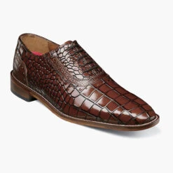 Stacy Adams Men's Riccardi Plain Toe Oxford - Cognac