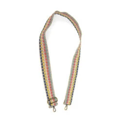 Joy Susan Guitar Strap - Bright Multicolored Embroidered