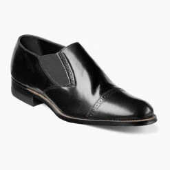 Stacy Adams Men's Madison Cap Toe Slip-On - Black