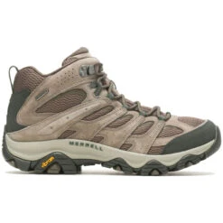 Merrell Men's Moab 3 Mid Waterproof - Boulder (Wide Width)