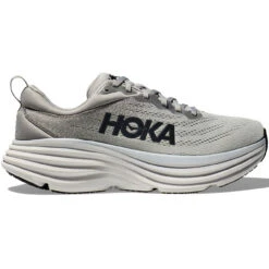 HOKA ONE ONE Men's Bondi 8 - Sharkskin / Harbor Mist (Medium Width)