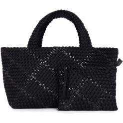 Haute Shore Bobbi Noir Woven Tote - Noir