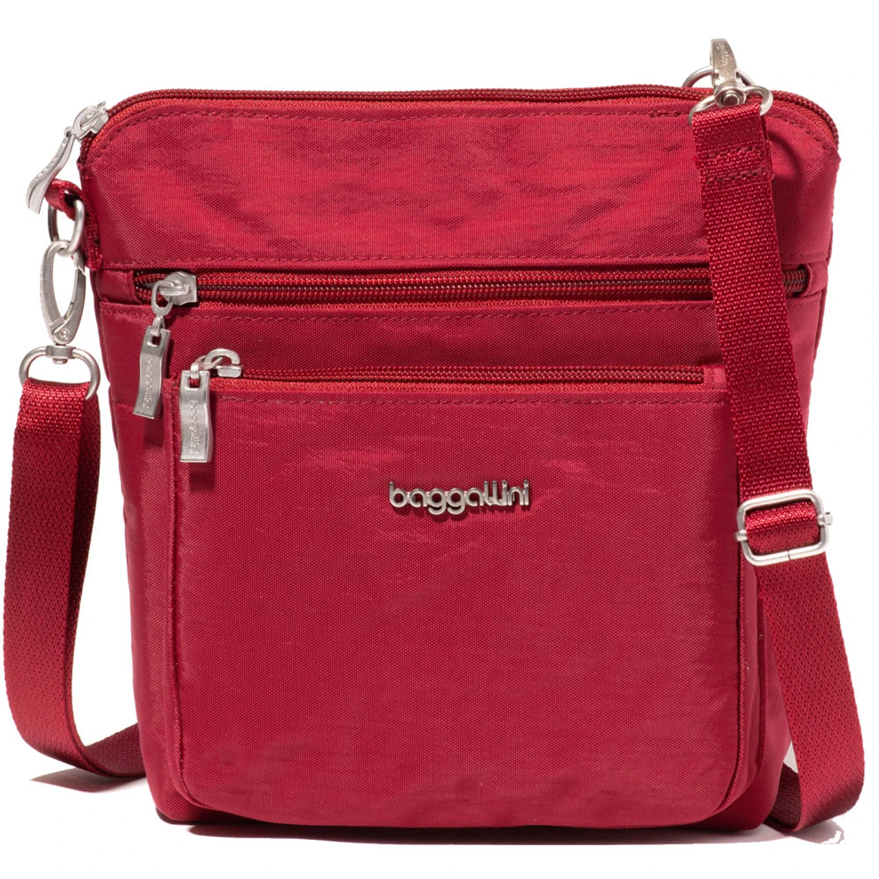 Baggallini Modern Pocket Crossbody - Ruby Red 1 Baggallini Modern Pocket Crossbody - Ruby Red