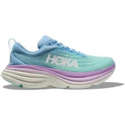 HOKA ONE ONE Women's Bondi 8 - Airy Blue / Sunlit Ocean (Medium Width)