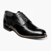 Stacy Adams Men's Madison Plain Toe Oxford - Black Anaconda