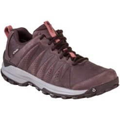 Oboz Footwear Women's Sypes Low Leather Waterproof - Peppercorn