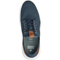 Johnston Murphy Men's Amherst 2.0 Knit Plain Toe - Navy Heathered Knit -Shoe Promotion Store 250749 master 1 03307.1717601866