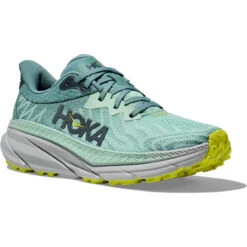 HOKA ONE ONE Women's Challenger 7 - Mist Green / Trellis (Wide Width) -Shoe Promotion Store 2 03826.1713471206