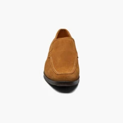 Stacy Adams Men's Pelton Moc Toe Slip-on - Tan Suede -Shoe Promotion Store 2 04683.1678465235