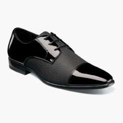 Stacy Adams Men's Pharaoh Cap Toe Oxford - Black