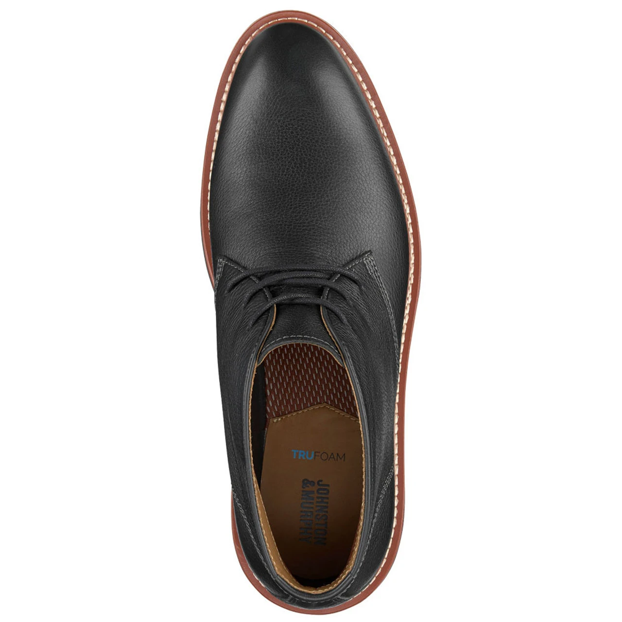 Johnston & Murphy Men's Upton Chukka - Black 3 Johnston & Murphy Men's Upton Chukka - Black - Image 3