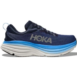 HOKA ONE ONE Men's Bondi 8 - Outer Space / All Aboard (Medium Width)