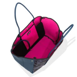 Haute Shore Greyson Epic Neoprene Tote - Navy / Camo -Shoe Promotion Store 2 33877.1638481762