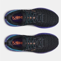 Under Armour Men's UA HOVR Mega 3 Clone - Black / Sonar Blue -Shoe Promotion Store 2 38652.1681745943