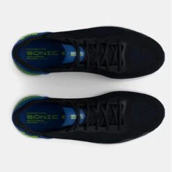 Under Armour Under Armor Men's UA HOVR Sonic 6 - Black / Blue Mirage (Wide Width) -Shoe Promotion Store 2 41251.1677601308