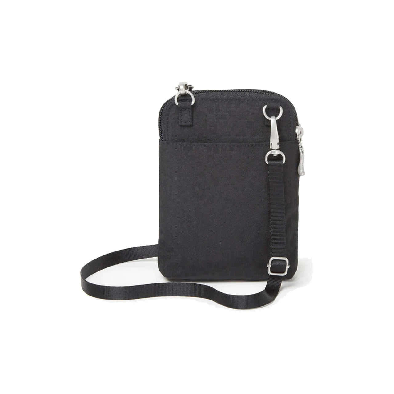 Baggallini Take Two RFID Bryant Crossbody - Black Cheetah Emboss 3 Baggallini Take Two RFID Bryant Crossbody - Black Cheetah Emboss - Image 3