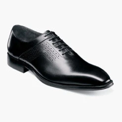 Stacy Adams Men's Halloway Plain Toe Oxford - Black