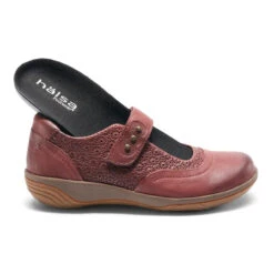 Hälsa Footwear Women's Aloe Mary Jane - Dark Cherry -Shoe Promotion Store 2 79536.1643835425