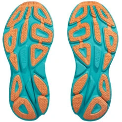 HOKA ONE ONE Men's Bondi 8 - Ice Flow / Bit Of Blue (Medium Width) -Shoe Promotion Store 2 88198.1679344638