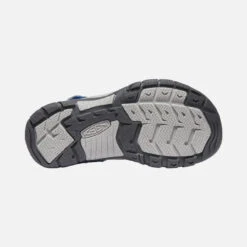 KEEN Big Kids' Newport H2 Sandals - Camo / Bright Cobalt -Shoe Promotion Store 2 92575.1649966786