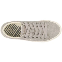 Taos Footwear Women's Plim Soul - Grey Wash Canvas -Shoe Promotion Store 2 95071.1714576630