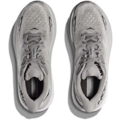 HOKA ONE ONE Men's Clifton 9 - Harbor Mist / Black (Medium Width) -Shoe Promotion Store 2 97900.1675196522